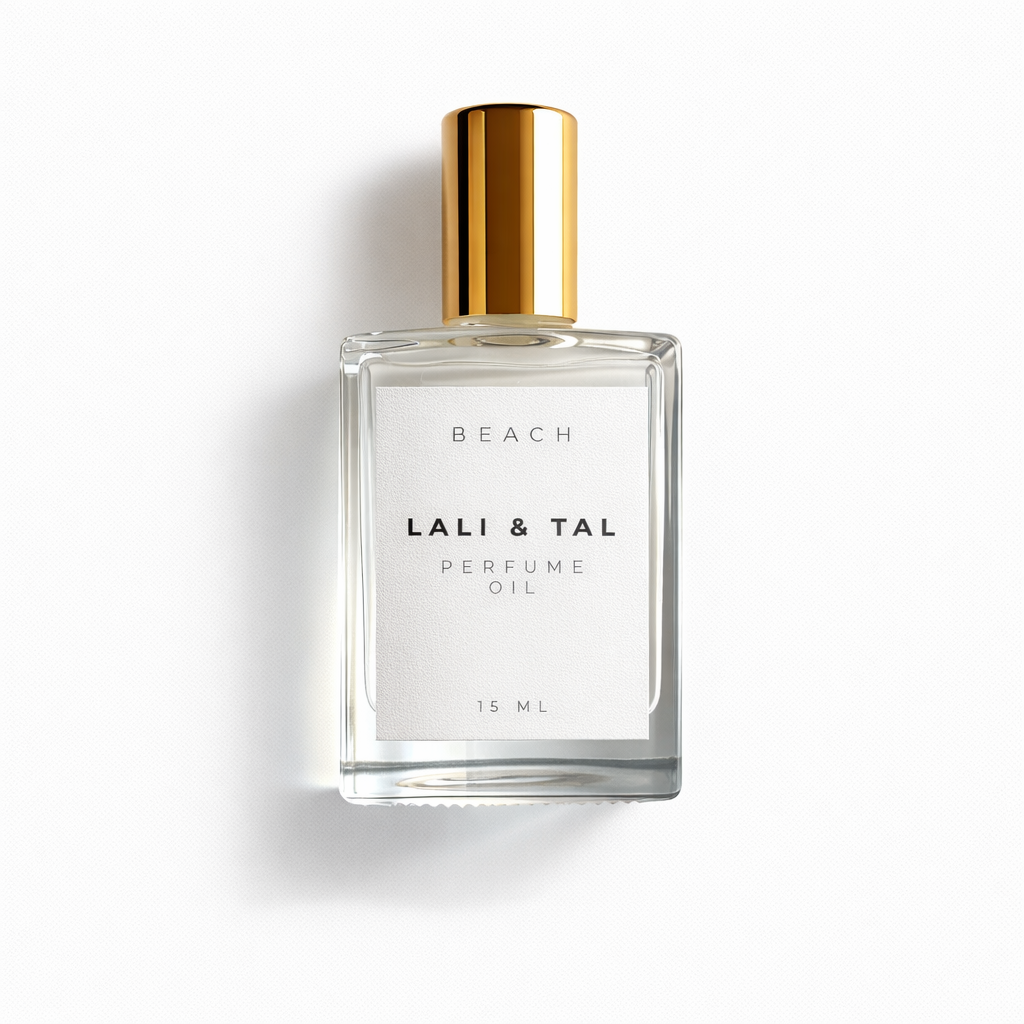 LALI & TAL BEACH roll-on perfume oil bottle